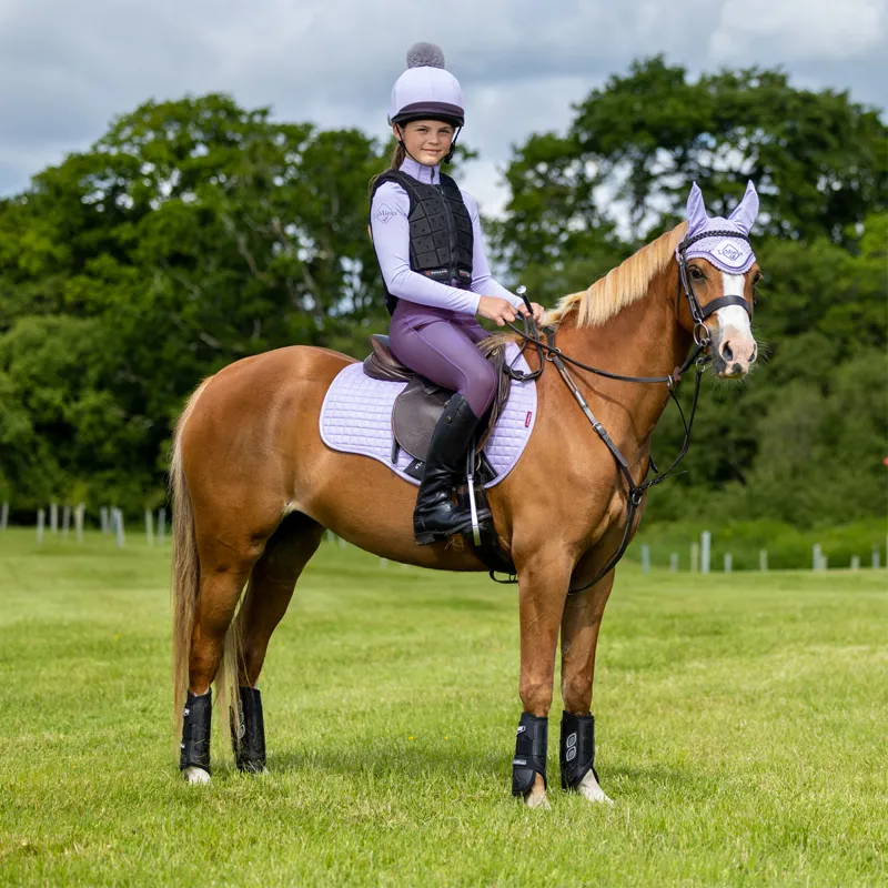 LeMieux Young Rider Base Layer - Wisteria-4